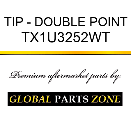 TIP - DOUBLE POINT TX1U3252WT