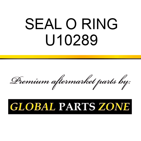 SEAL O RING U10289