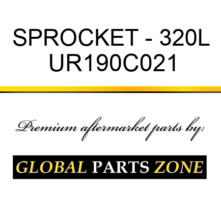 SPROCKET - 320L UR190C021