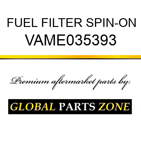 FUEL FILTER SPIN-ON VAME035393