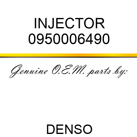 INJECTOR 0950006490
