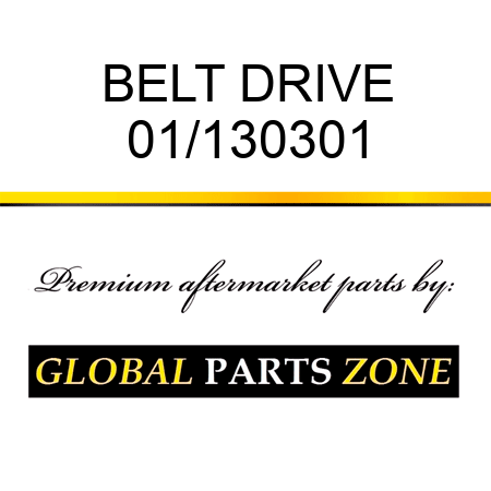 BELT DRIVE 01/130301