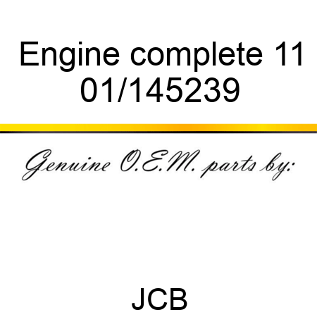 Engine complete 11 01/145239