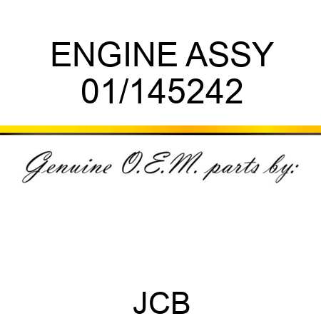 ENGINE ASSY 01/145242