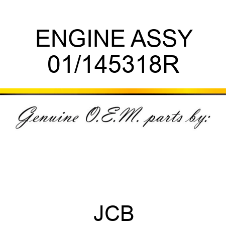 ENGINE ASSY 01/145318R