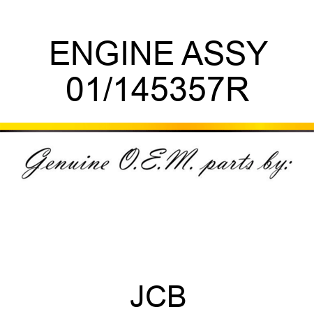 ENGINE ASSY 01/145357R