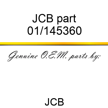 JCB part 01/145360