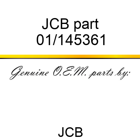 JCB part 01/145361