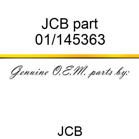 JCB part 01/145363