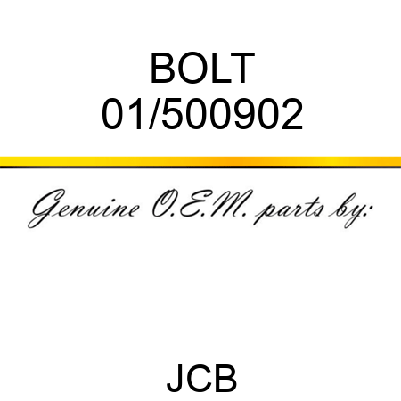 BOLT 01/500902