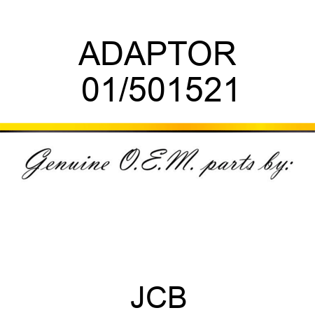 ADAPTOR 01/501521