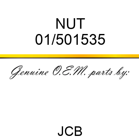 NUT 01/501535