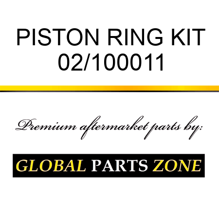 PISTON RING KIT 02/100011