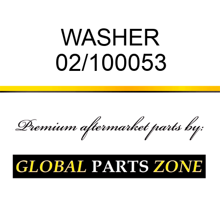 WASHER 02/100053