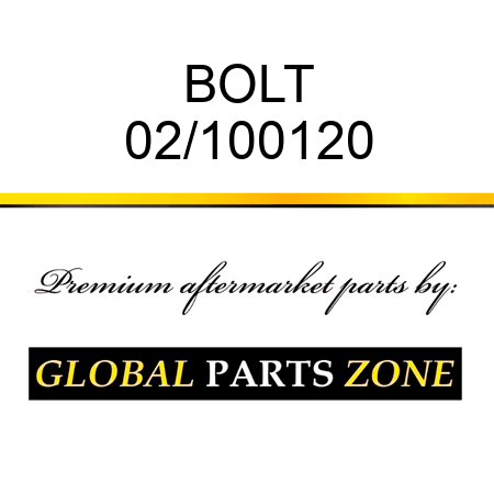 BOLT 02/100120