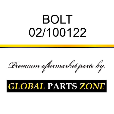 BOLT 02/100122