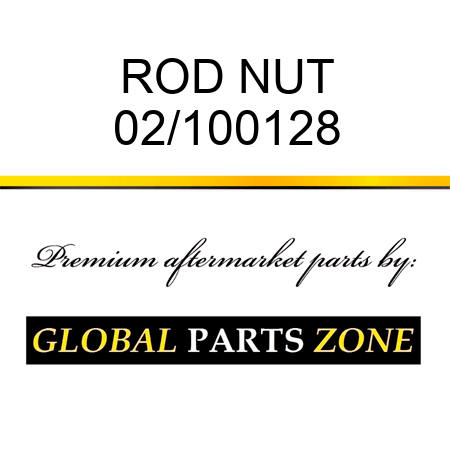 ROD NUT 02/100128