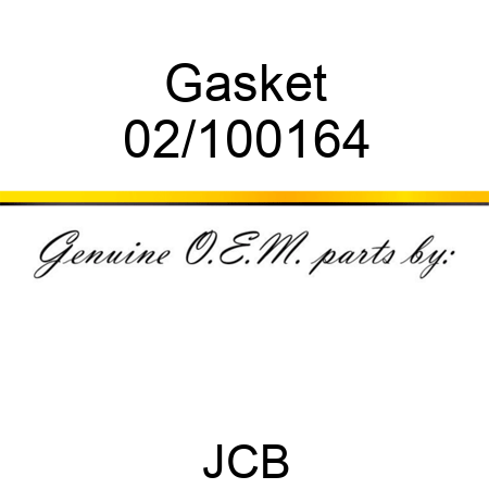 Gasket 02/100164