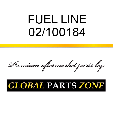 FUEL LINE 02/100184