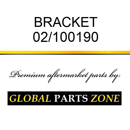 BRACKET 02/100190