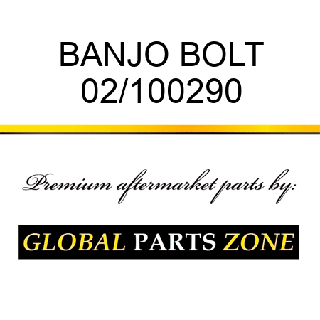 BANJO BOLT 02/100290