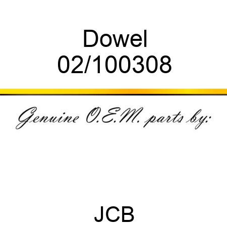 Dowel 02/100308