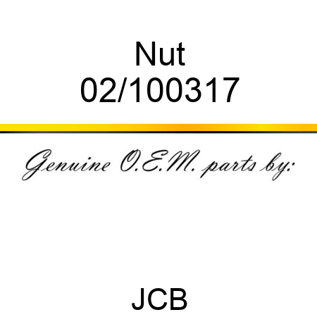 Nut 02/100317