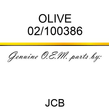 OLIVE 02/100386