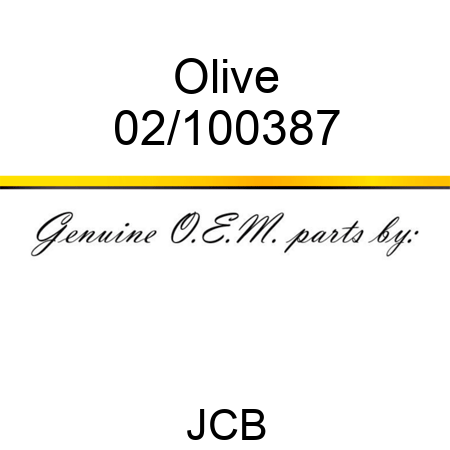 Olive 02/100387