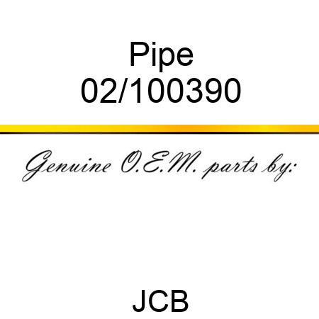 Pipe 02/100390