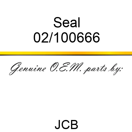 Seal 02/100666