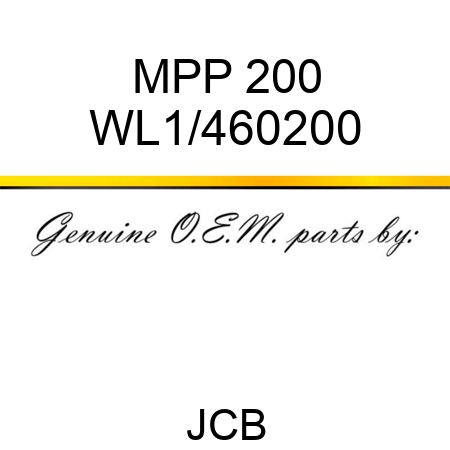 MPP 200 WL1/460200