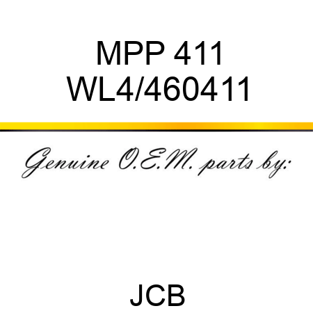 MPP 411 WL4/460411