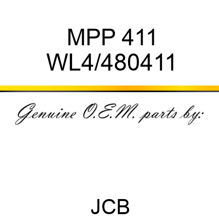 MPP 411 WL4/480411