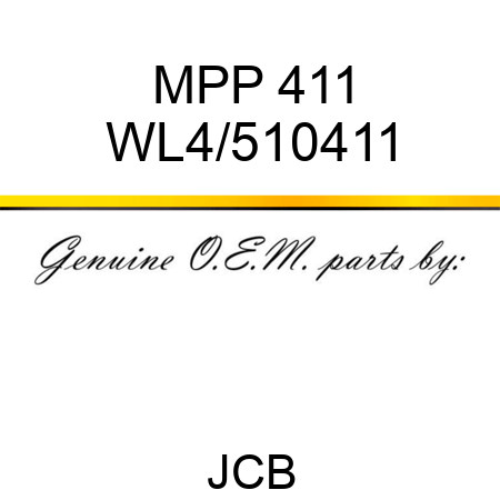 MPP 411 WL4/510411