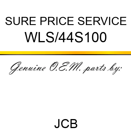 SURE PRICE SERVICE WLS/44S100