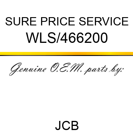 SURE PRICE SERVICE WLS/466200