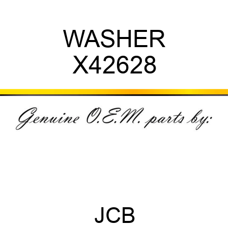 WASHER X42628