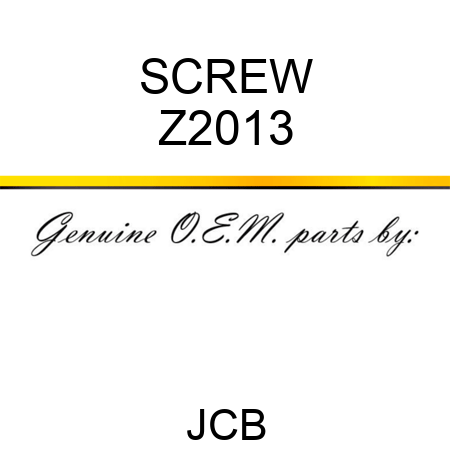 SCREW Z2013