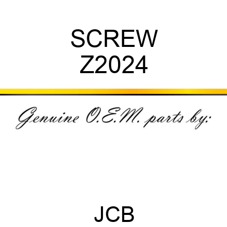 SCREW Z2024