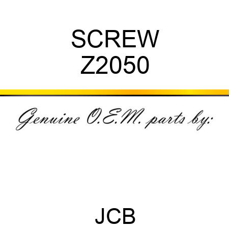 SCREW Z2050