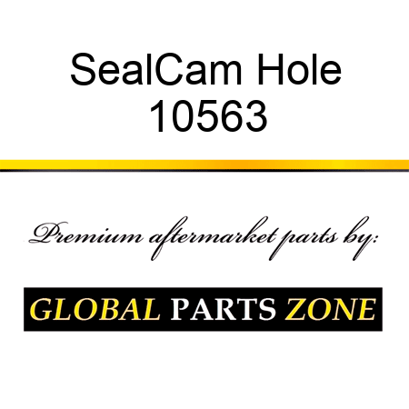 Seal,Cam Hole 10563