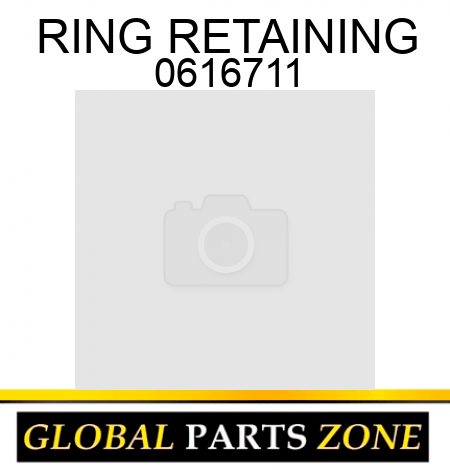 RING RETAINING 0616711